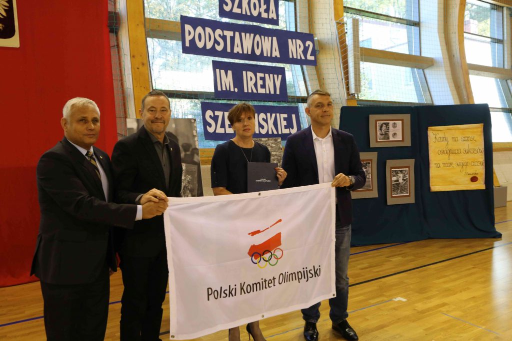 Uroczystość nadania szkole imienia Ireny Szewińskiej 12